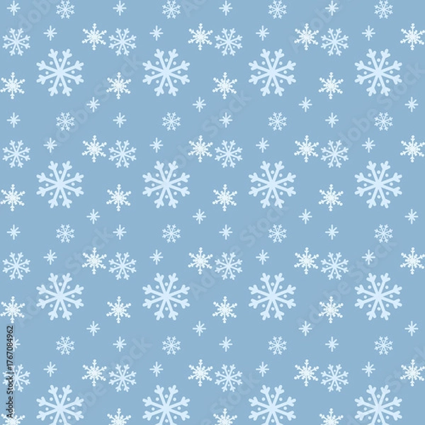 Fototapeta Wintery Snowflakes