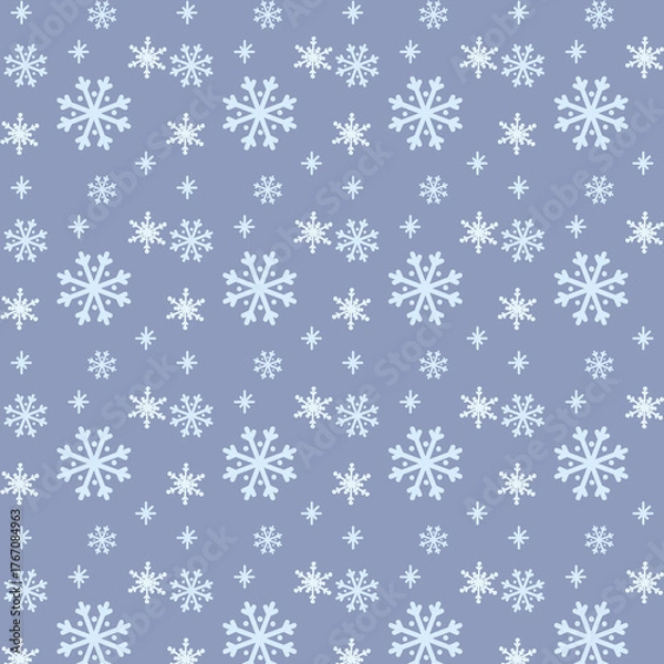 Obraz Wintery Snowflakes