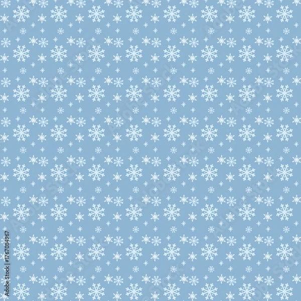 Fototapeta Wintery Snowflakes