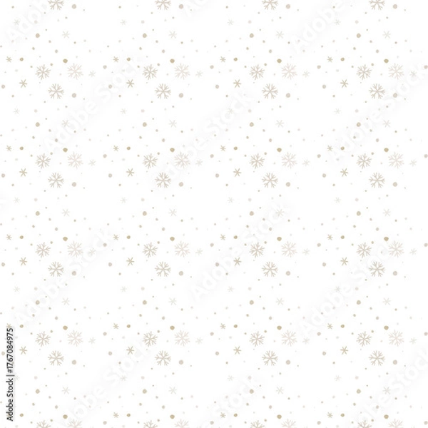 Fototapeta Wintery Snowflakes