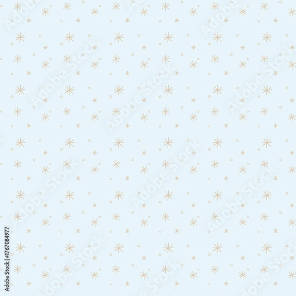 Fototapeta Wintery Snowflakes