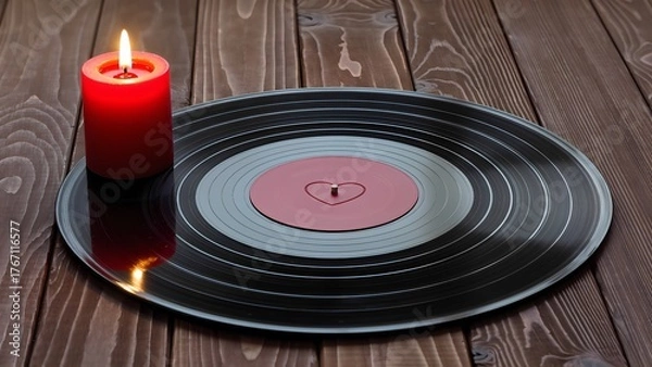 Fototapeta "Linked Silhouettes": A striking, minimalist image of two abstract, organic shapes (e.g., smooth stones, polished wood forms) casting perfectly aligned, elongated silhouettes .