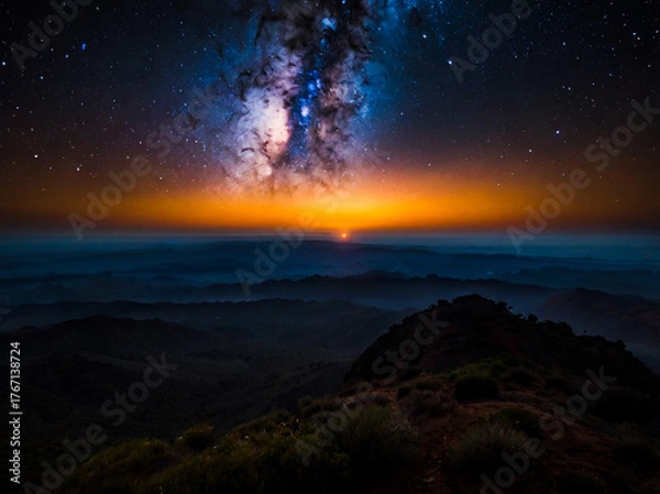 Fototapeta 地球創生イメージ