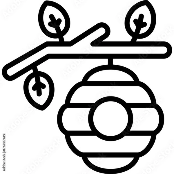 Fototapeta beehive icon