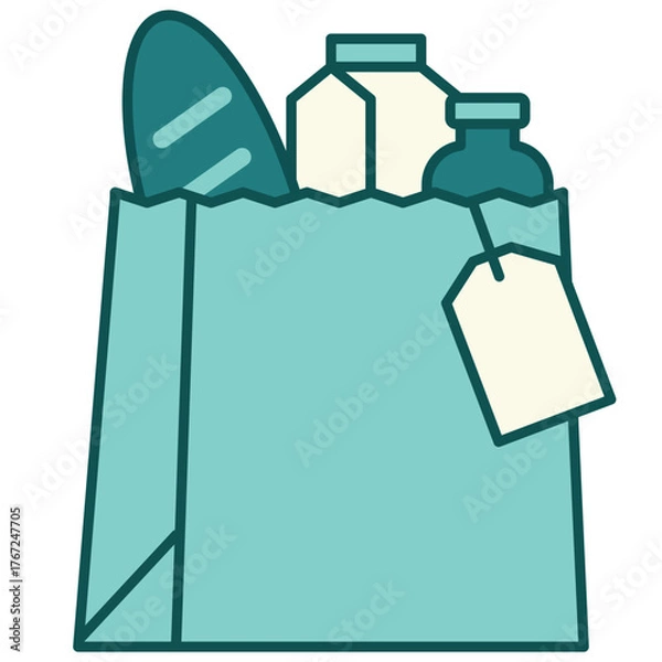 Obraz grocery shopping