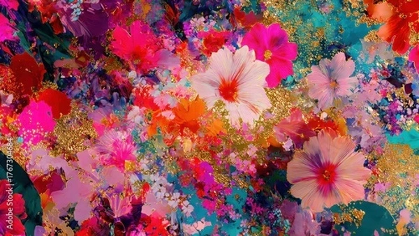 Obraz Bloom Symphony Abstract Art