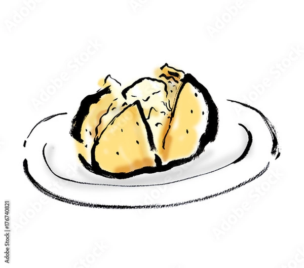 Fototapeta じゃがバター