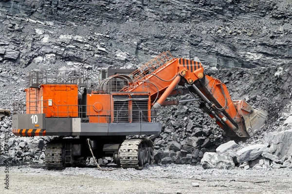 Obraz Mining excavator