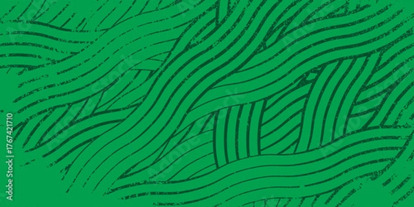 Obraz farm green banner, organic abstract background with fields.