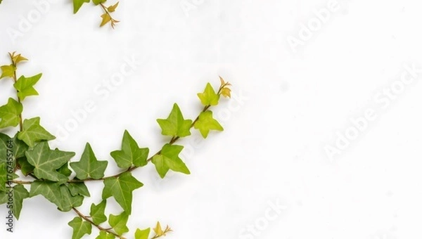 Obraz green leaves background