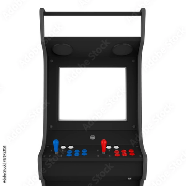 Obraz Arcade Game Machine Izolowany