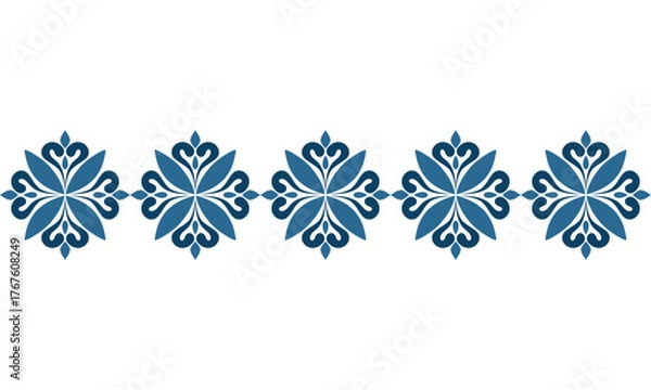 Obraz set of snowflakes