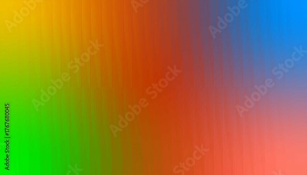 Fototapeta Vibrant gradient with vertical lines abstract background