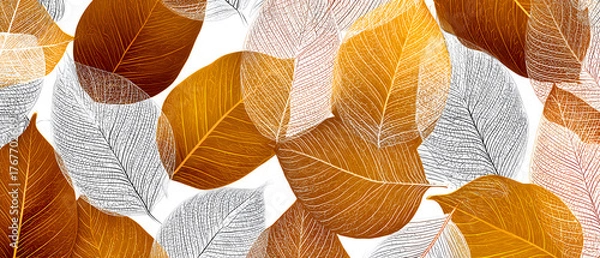Obraz Autumn Leaves Patterns