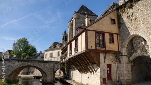 Fototapeta Moret-Loing-Orvanne