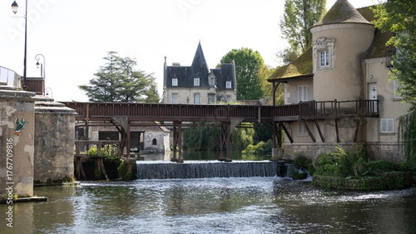 Fototapeta Moret-Loing-Orvanne