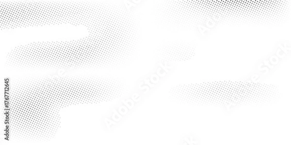 Fototapeta Halftone curved grunge texture design eps 10.