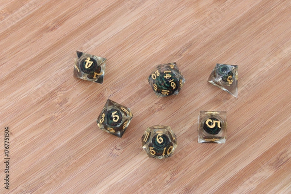 Obraz Clear Dice Overhead Change 03