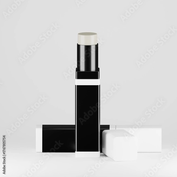 Obraz Modern Square Cosmetic Stick Mockup
