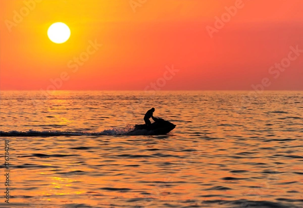 Obraz Jetski Sunset