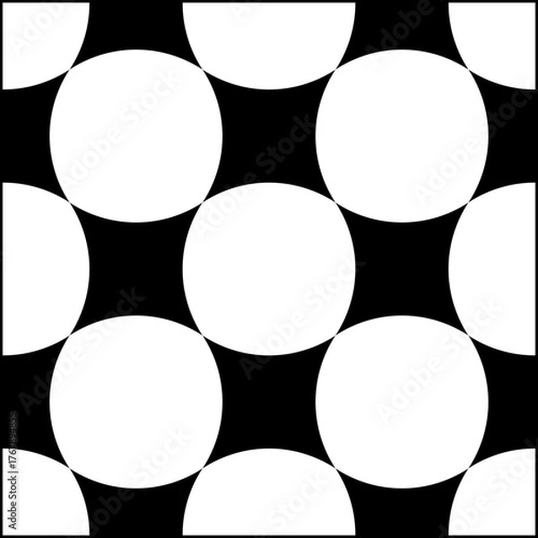 Fototapeta geometric pattern, nirmana design 2d minimalist, basic shape geometric pattern