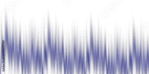 Fototapeta Abstract Background with Blue and White Brush Texture and Halftone Effect. Grunge Sport Background, for Banner or Poster Design Elements