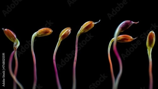 Obraz Tender shoots after seed germination