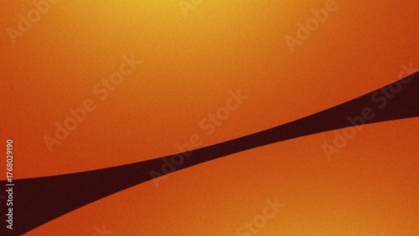 Obraz Abstract geometric background in the form of overlapping circles with gradations of yellow and orange.