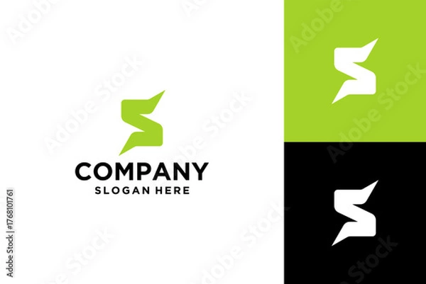 Fototapeta Letter S logo icon design vector