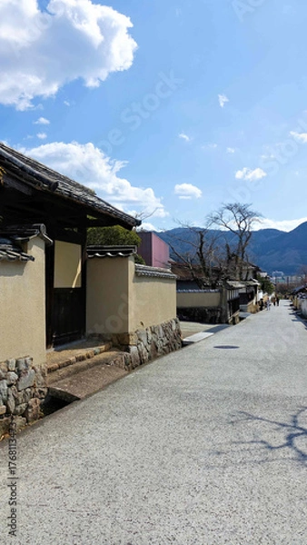 Obraz 備中松山城下の武家屋敷群