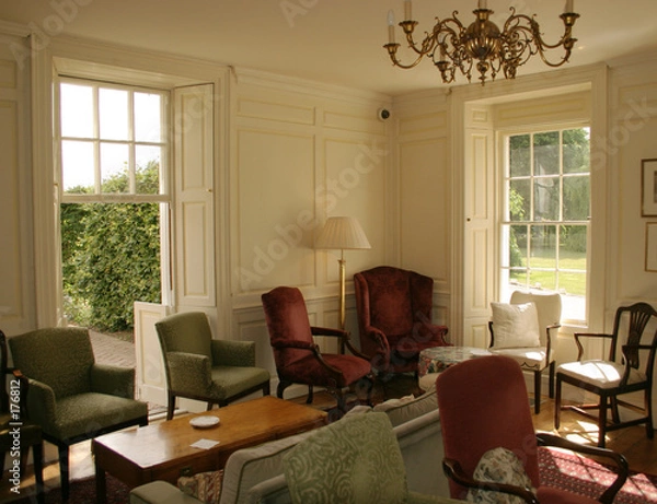 Fototapeta georgian lounge