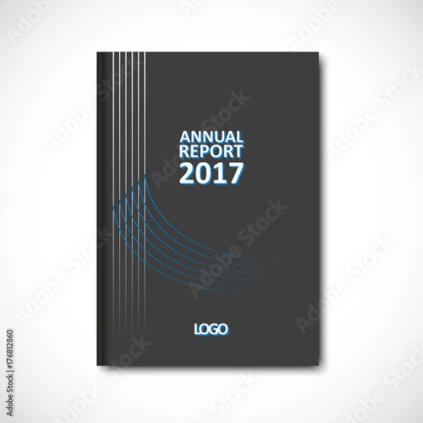 Fototapeta Brochure template