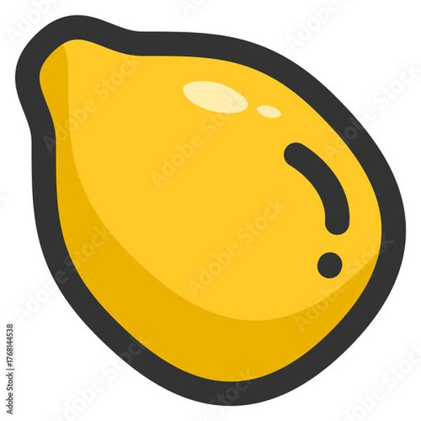 Obraz Lemon icon