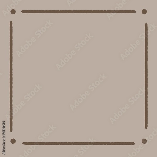 Fototapeta シンプルでかわいいフレーム