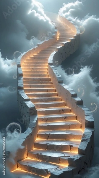 Fototapeta storm clouds over the river