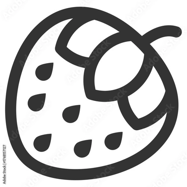 Obraz Strowberry icon