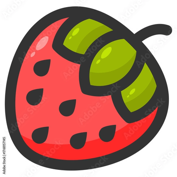 Obraz Strowberry icon