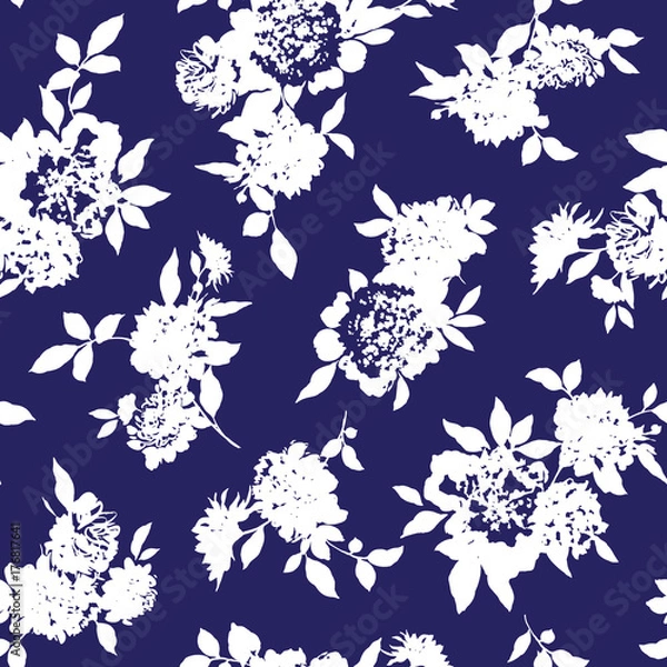 Fototapeta 花のパターン