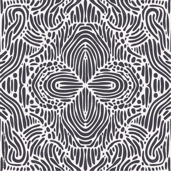 Obraz seamless pattern with abstract lines