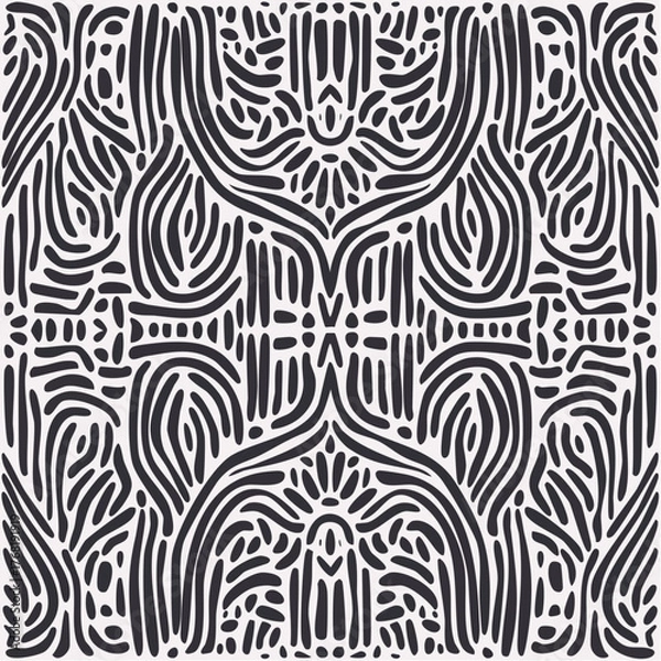 Obraz seamless pattern with abstract lines
