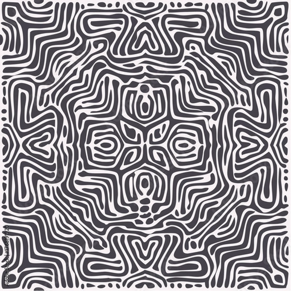 Obraz seamless pattern with abstract lines