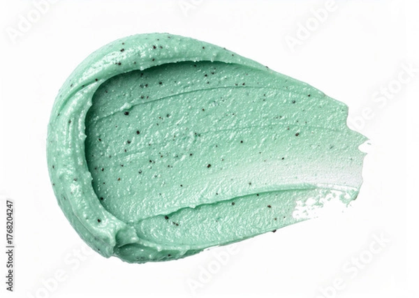 Obraz ミントグリーンのスクラブクリーム