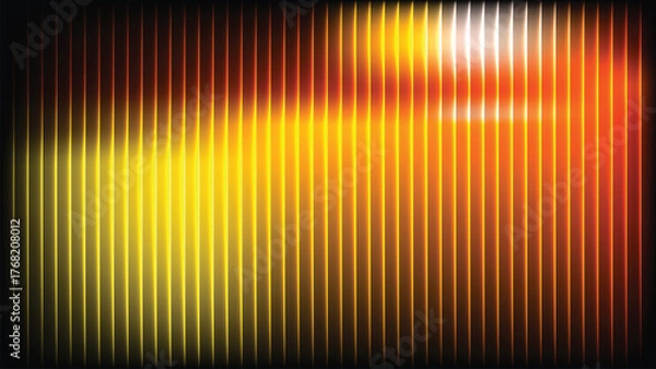 Obraz Glass Effect with Minimal Futuristic Wave Design — Abstract Transparent Flow and Soft Light Reflection Background EPS