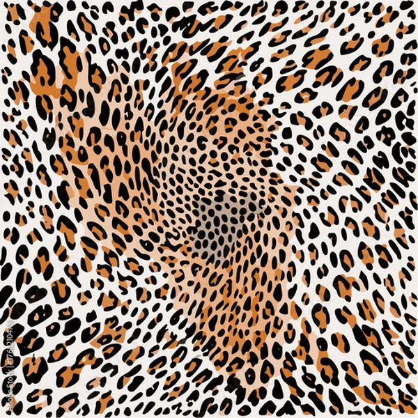 Obraz leopard skin texture