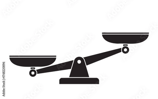Obraz two-pan balance