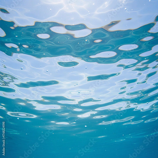 Obraz clear water surface texture