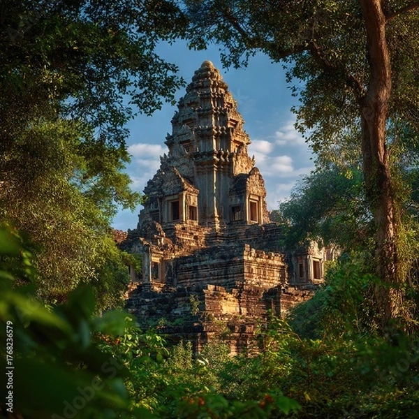 Obraz AncientTempleInJungle