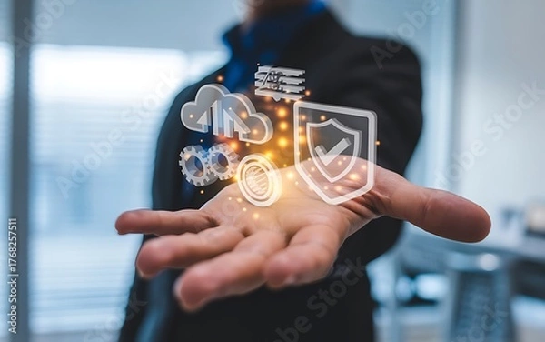 Obraz Secure Cloud Computing and Data Protection Services