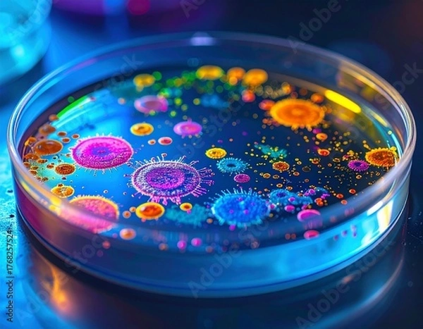 Obraz test tubes in laboratory