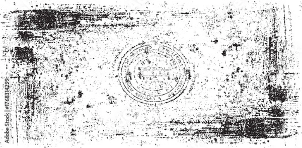 Fototapeta Grunge dotted stone backdrop. Sand specks, speckles, granules wallpaper. Vector dot gritty noise noise dust dot distress grainy grungy effect, vector design on transparent background.